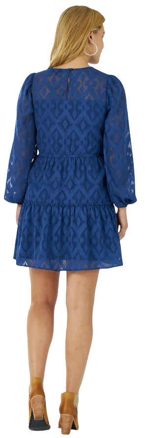 Wrangler Women's Cinch Retro Blue Dress
