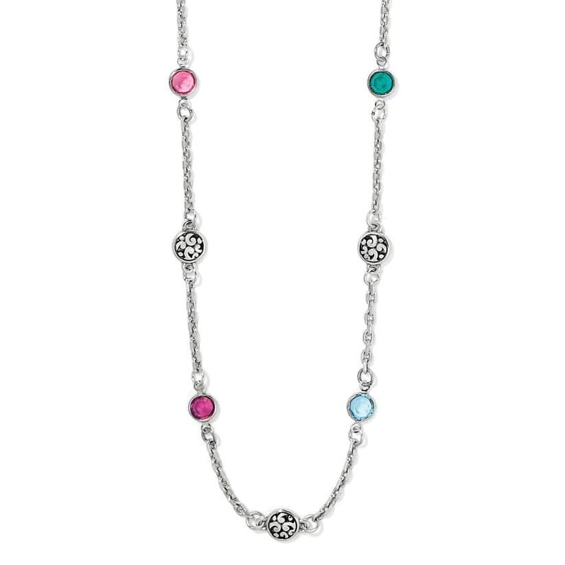 Brighton Women's Elora Gems Drops Short Necklace