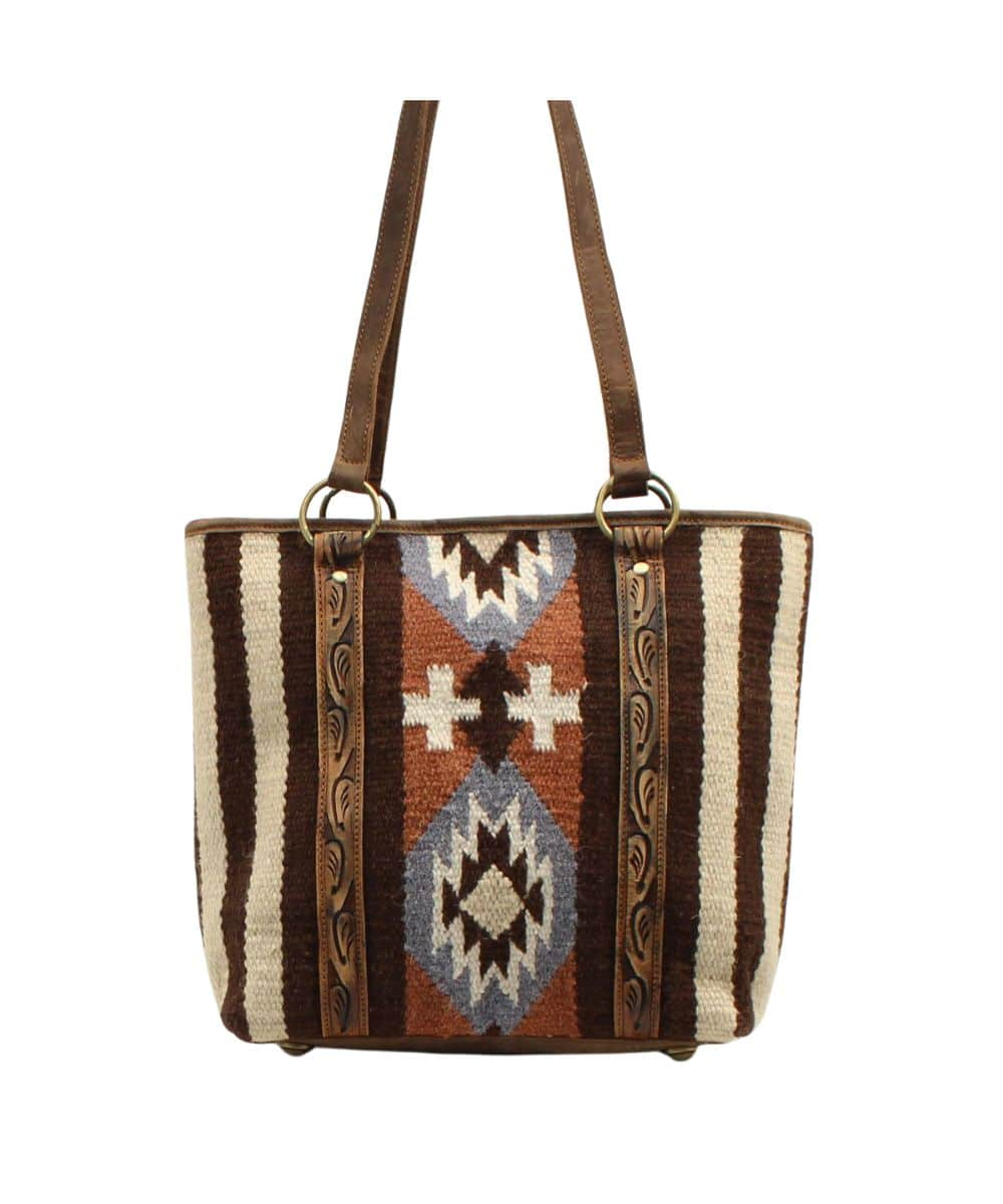 Ariat Women's Brown Blanket Tote