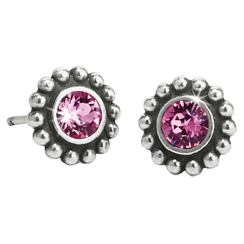 Brighton Women's Rose Twinkle Mini Post Earrings