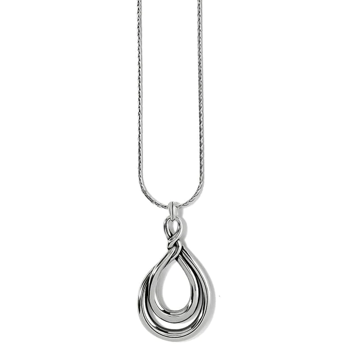 Brighton Womens Interlok Twist Convertible Necklace