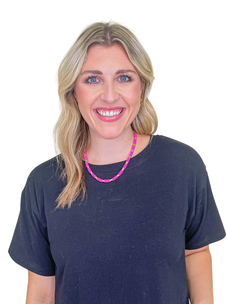 Southern Grace Women's Making Big Statements Pink Chocker Necklace