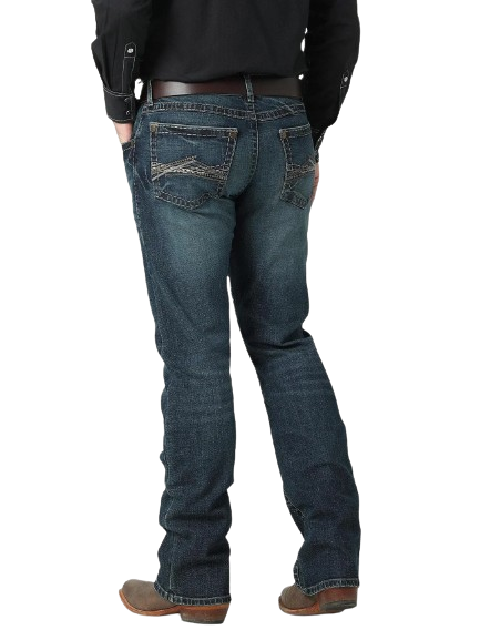 Wrangler Men's Rock 47 Slim Fit Bootcut Urbandale Jeans