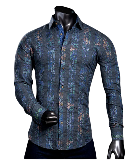 Ranger's Usa Men's Rafael Amaya Luxury Collection Bosforo Shirt