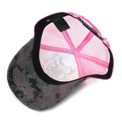 John Deere Women's Digital Camo Black Cap