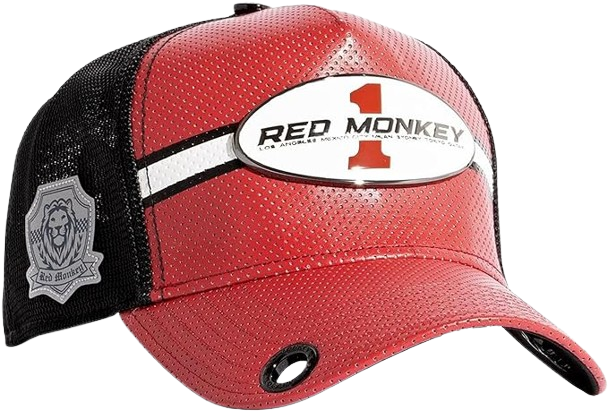 Red Monkey Men's Racing Trucker N° 1 Cap