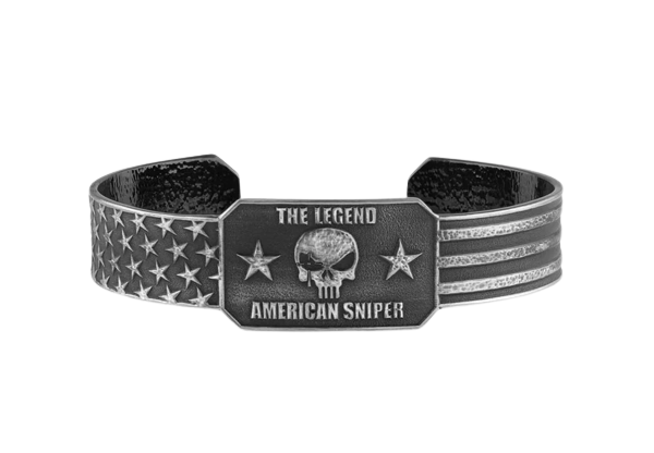 Montana Silversmiths The Legend Chris Kyle Cuff Bracelet