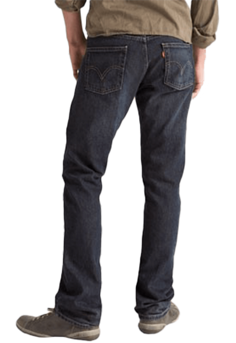 Levi Strauss Men's 514 Straight Tumbled Rigid Denim Regular Jeans