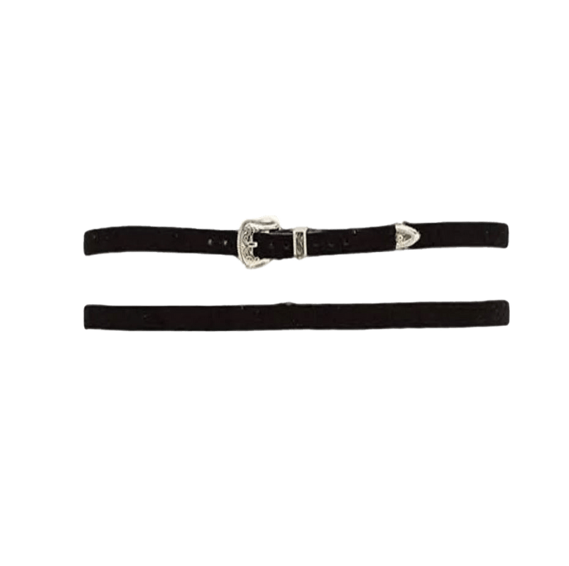 M&F Silver Tipped Hatband
