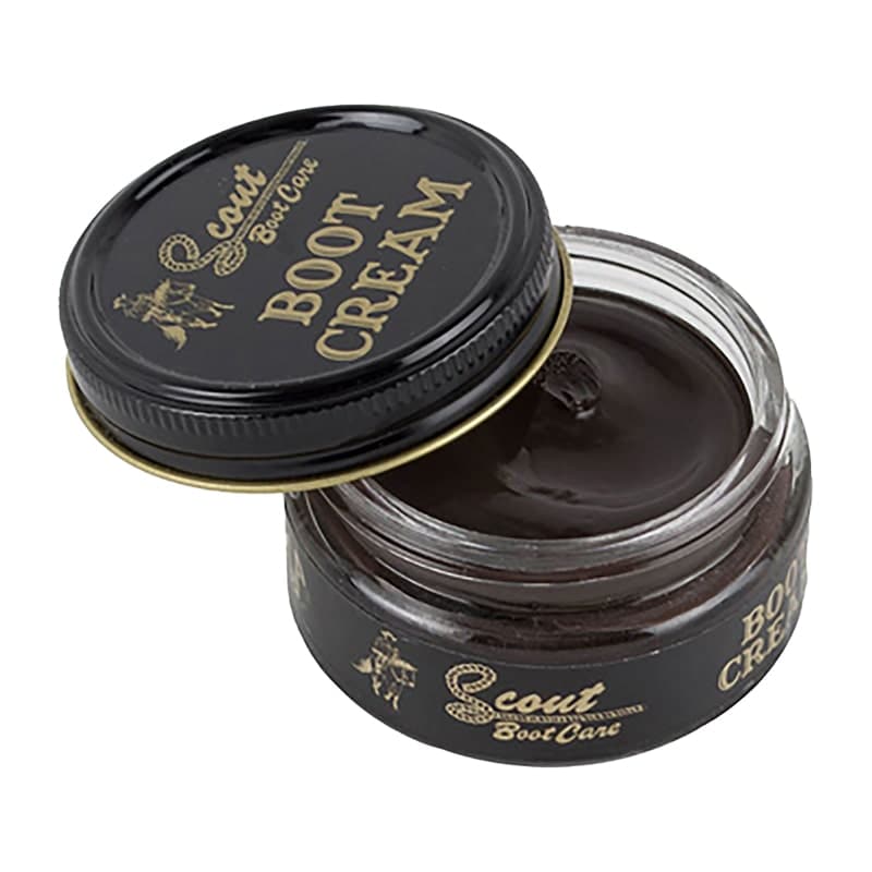 M&amp;F Western Chocolate Scout Boot Polish Cream