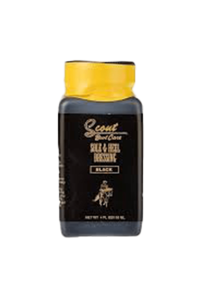 M&F Unisex Scout Sole Heel Dressing 4 Oz Black Polishes