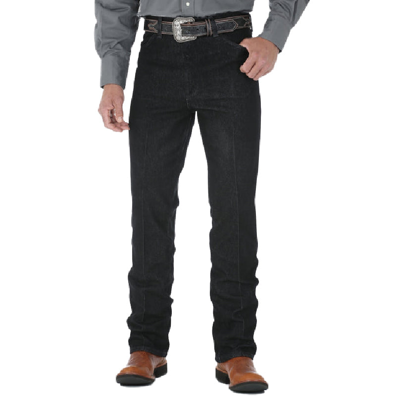 Wrangler Men's Stretch Cowboy Cut Black Jeans