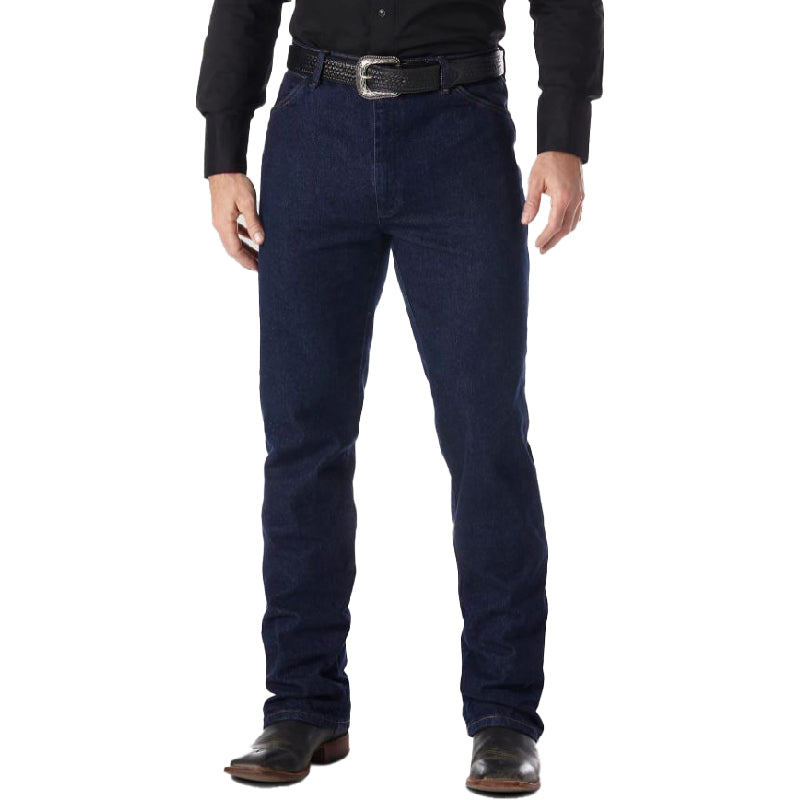 Wrangler Mens Cowboy Cut Bootcut Regular Fit Stretch Jeans - Big