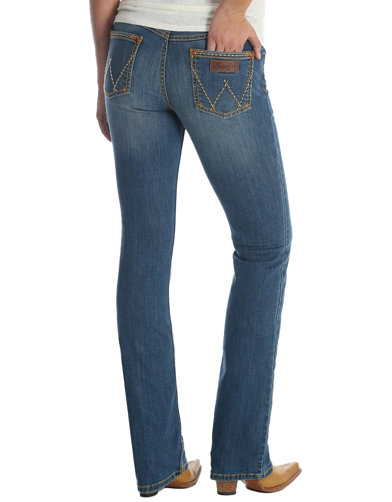 Wrangler Women's Retro Mae Mid-rise Bootcut Jeans