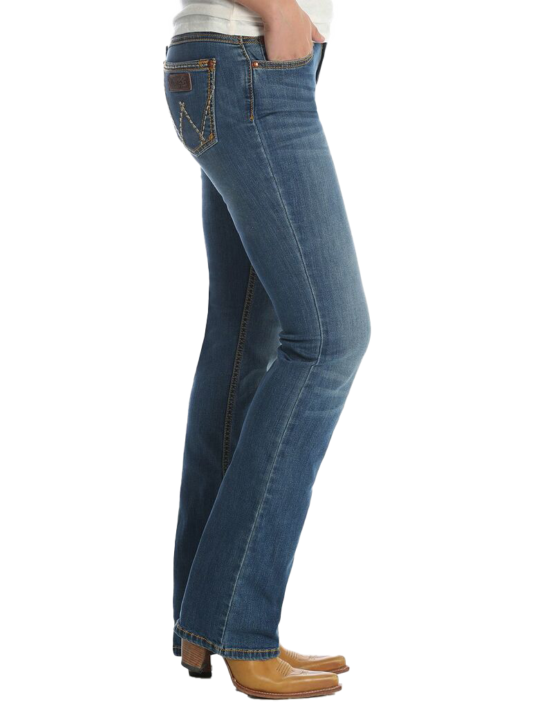 Wrangler Women's Retro Mae Mid-rise Bootcut Jeans
