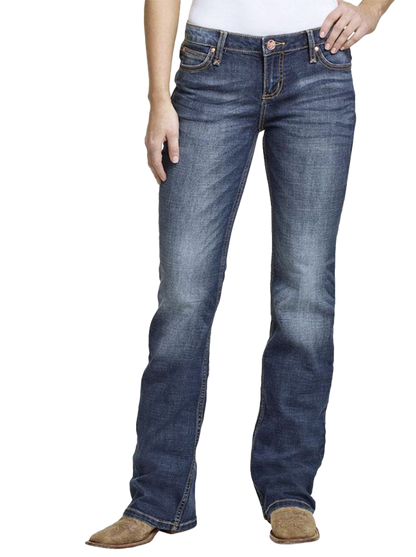 Wrangler Women Retro Mae Mid-rise Bootcut Jeans
