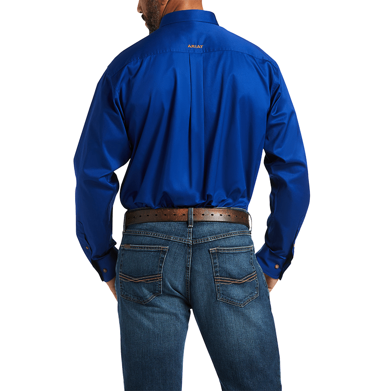 Ariat Men's Solid Twill Ultra Marine Shirt