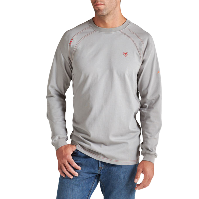 Ariat Flame Resistant Crew Long Sleeve Work T-shirt