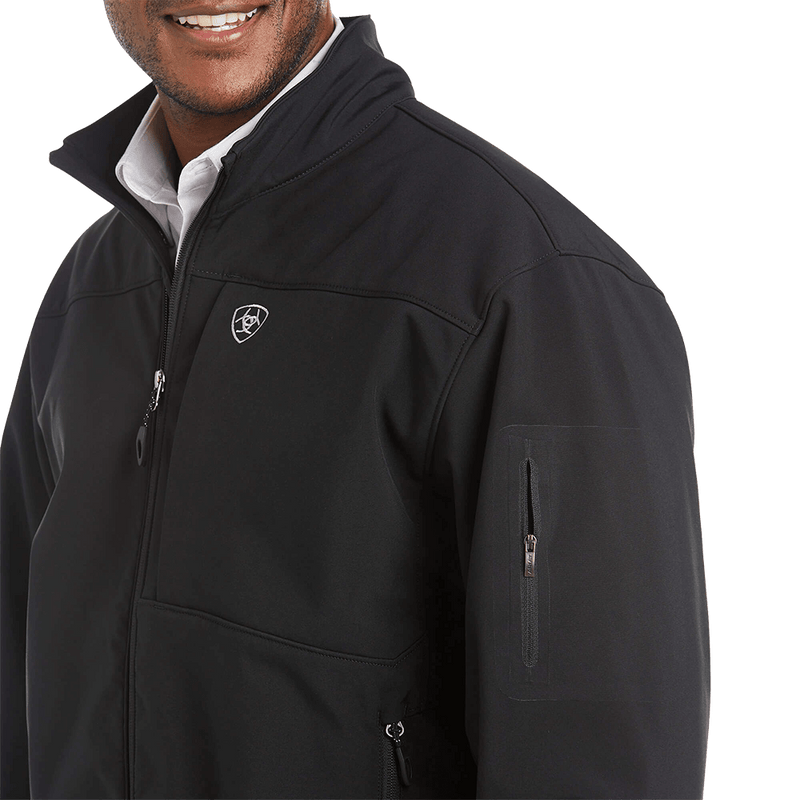 Ariat Men's Vernon 2.0 Black Softshell Jacket