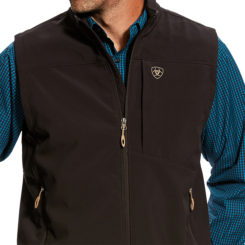 Ariat Men's Vernon 2.0 Brown Softshell Vest