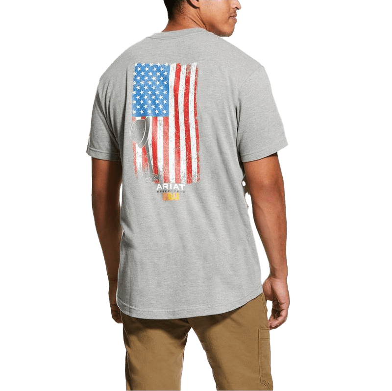 Ariat Men's Rebar America Great Graphic Short Sleeve T-Shirt