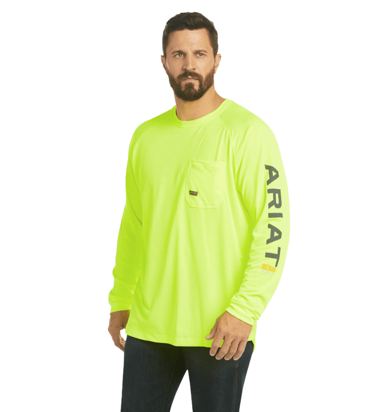 Ariat Rebar Heat Fighter Neon T-Shirt