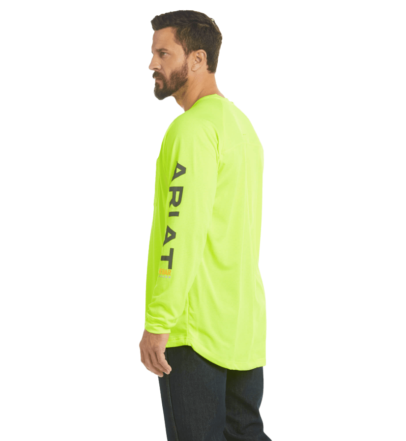 Ariat Rebar Heat Fighter Neon T-Shirt