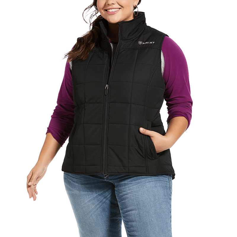 Ariat Women's Black REAL Crius Vest