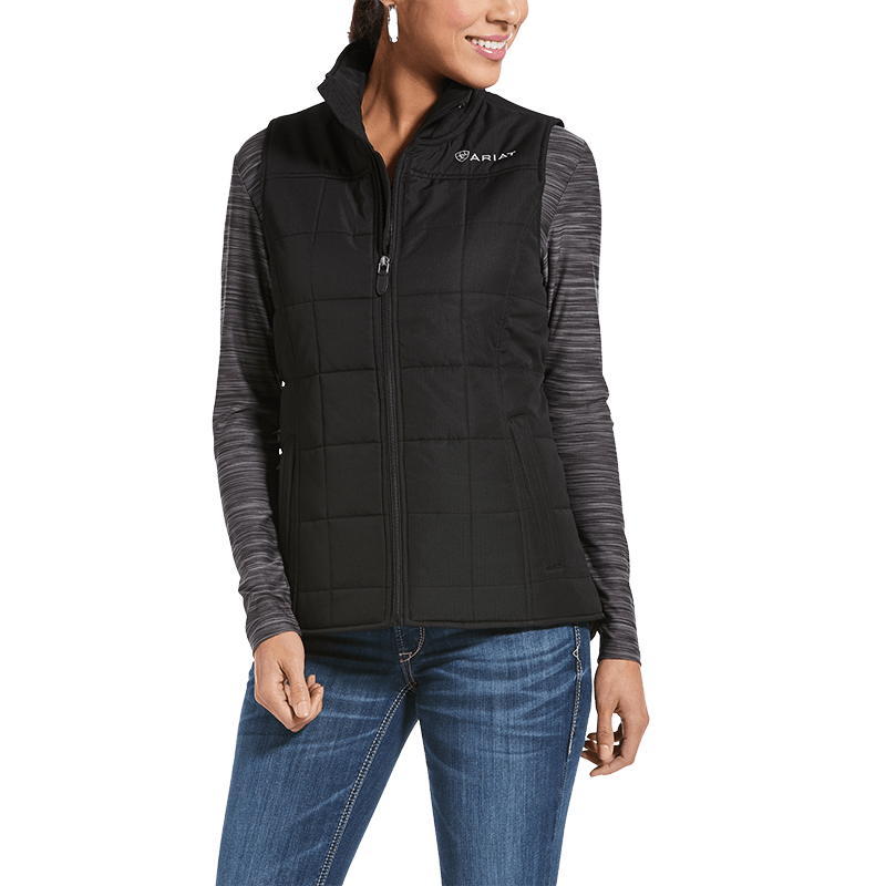 Ariat Women's Black REAL Crius Vest