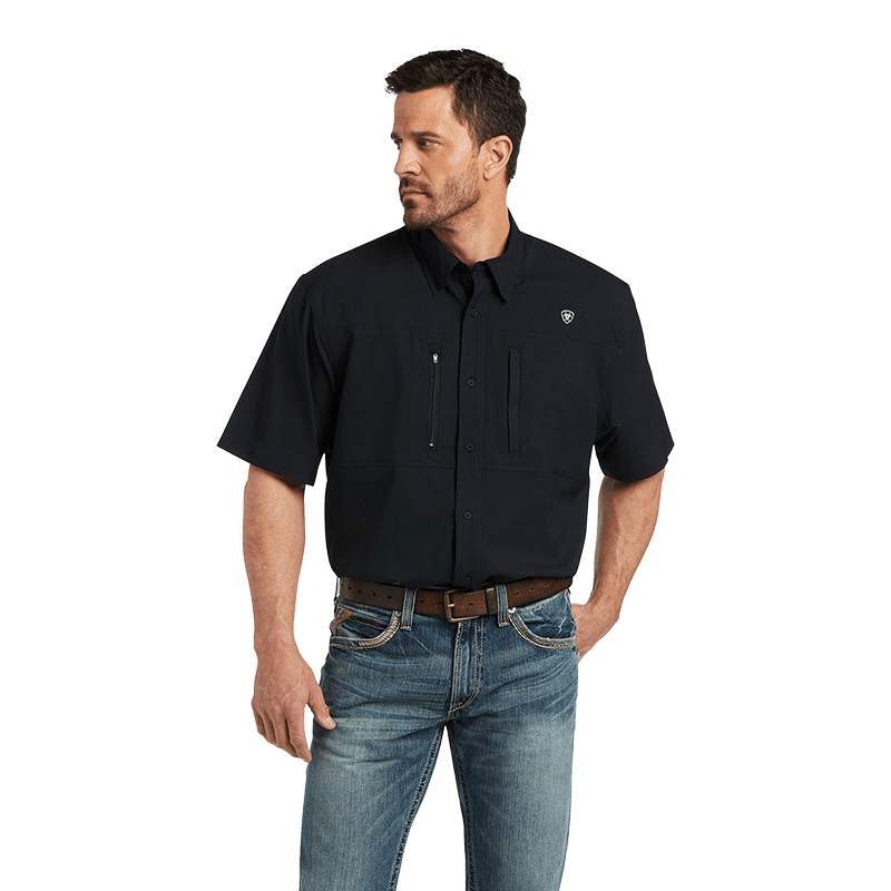 Ariat Men's Black VentTek Classic Fit Shirt