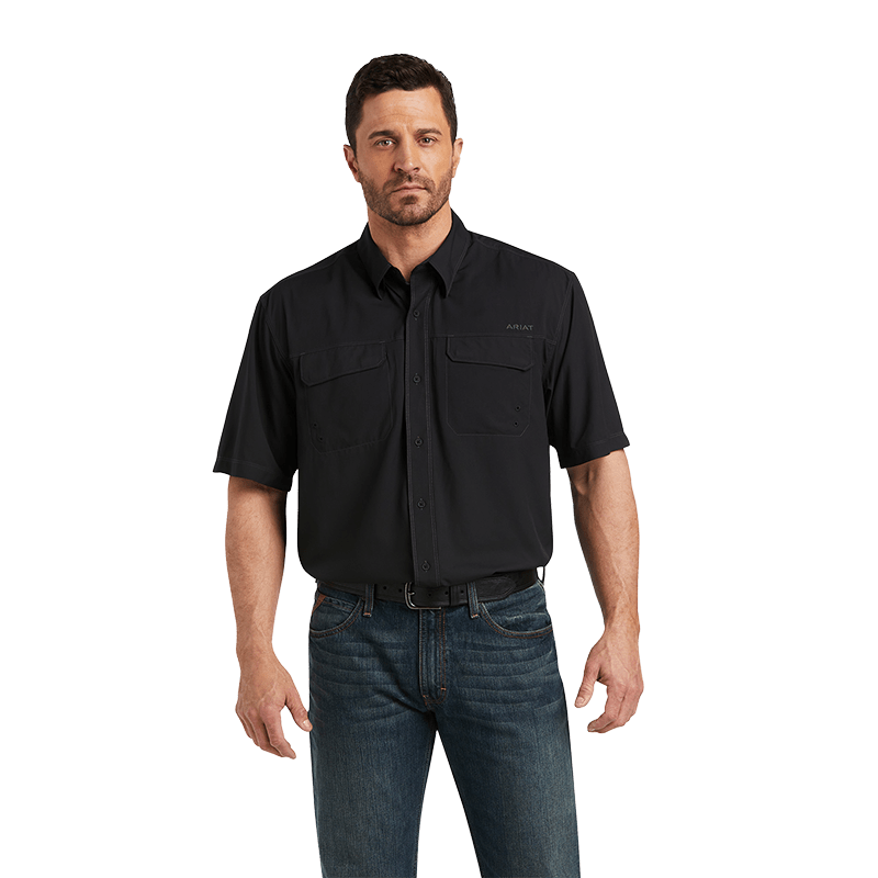 Ariat Men's VentTEK Outbound Black Shirt