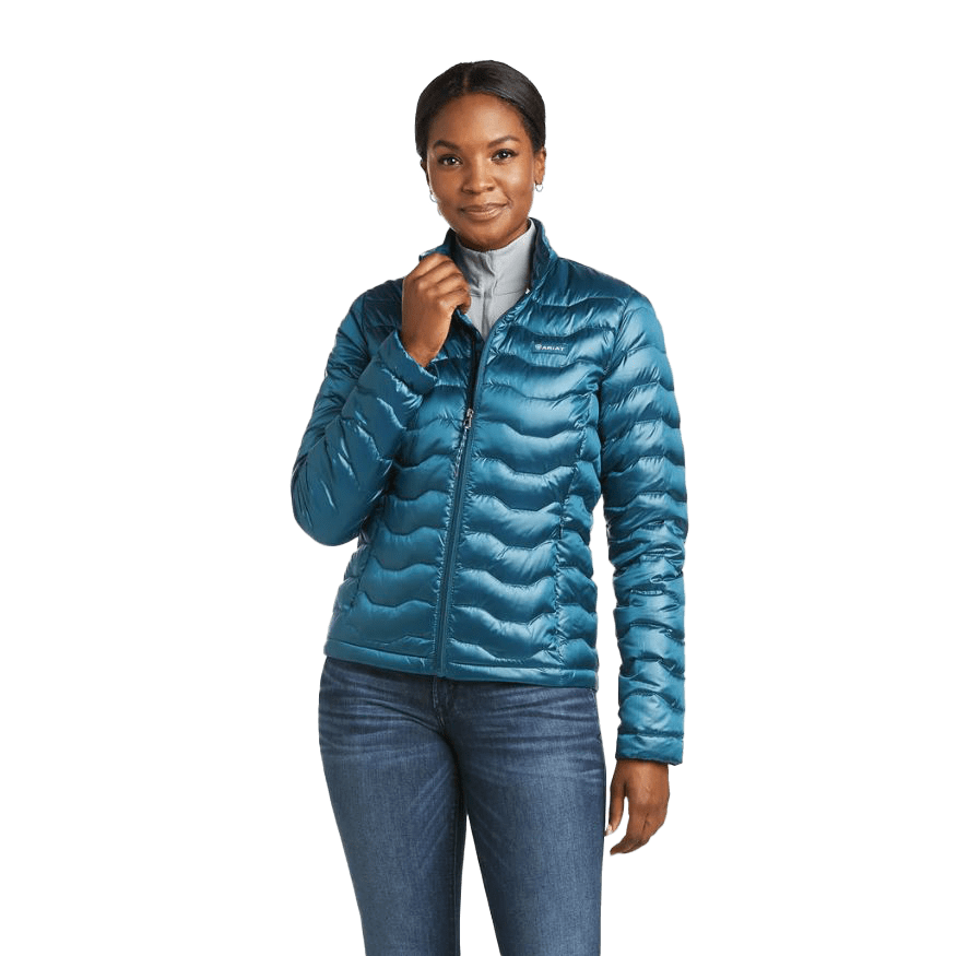 Ariat Women's Ideal 3.0 Down Iridescent Eurasian Teal Jacket