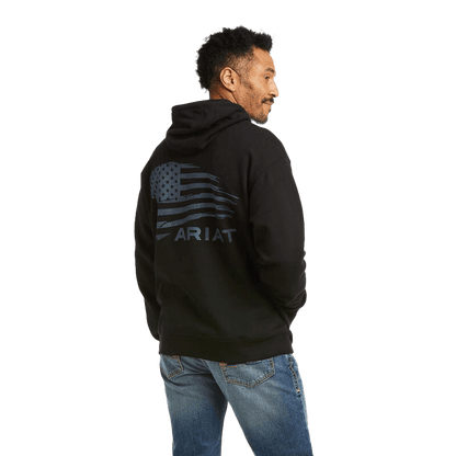 Ariat Men s Patriot 2.0 Gray Hoodie