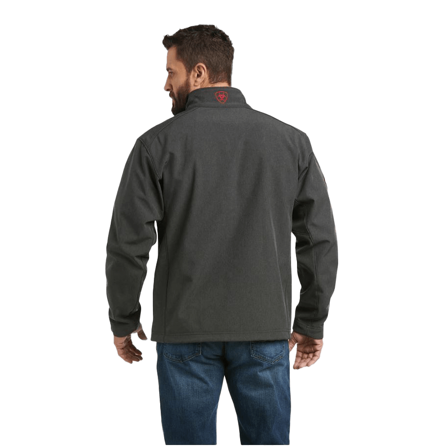 Ariat Men's Charcoal Americana Softshell Jacket