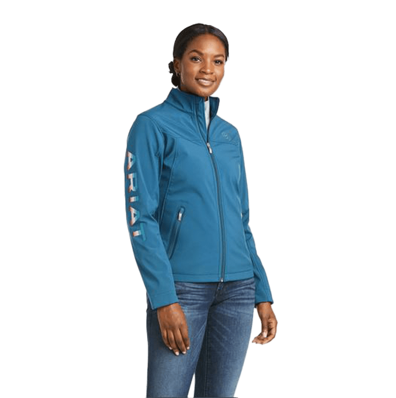 Ariat Women's New Team Softshell Blue Jacket
