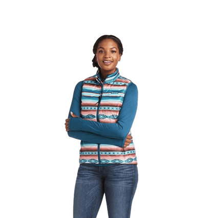 Western style online down vest