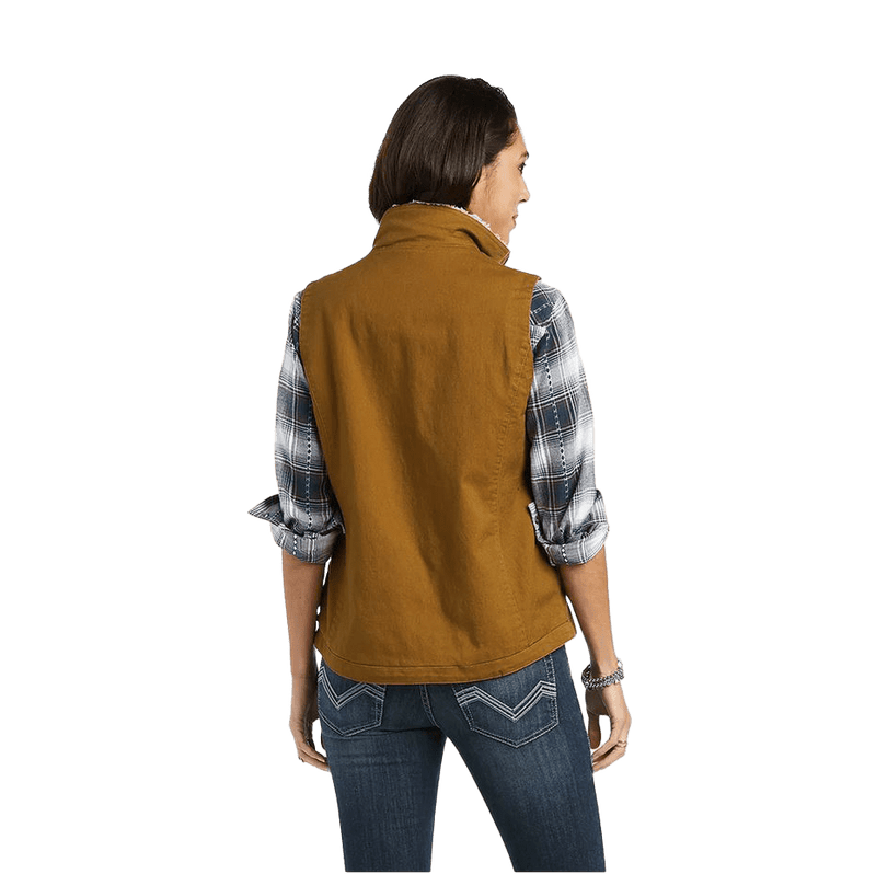 Ariat Women's REAL Outlaw Kelp Forest Full Zip Vest