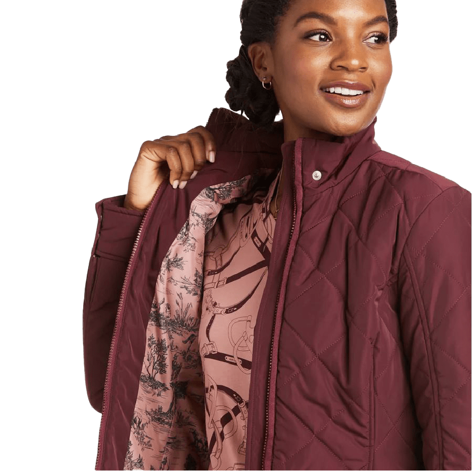 Ariat Women's Province Windsor Wine Jacket