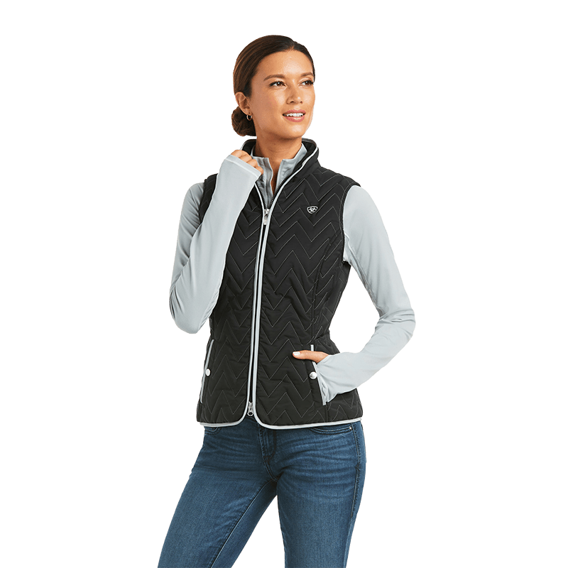 Ariat Women's Ashley Black Insulated Vest