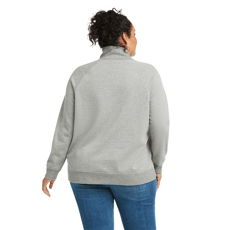 Ariat Women's Crossover Sequin Heather Grey Sweashirt
