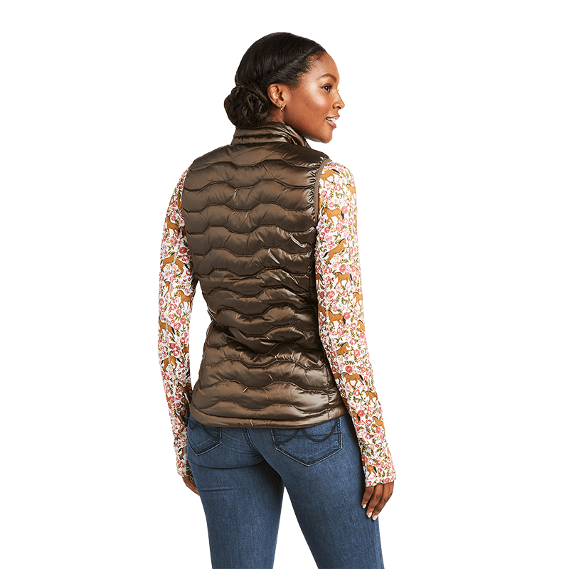 Ariat Women's Ideal 3.0 Iridescent Banyan Bark Down Vest