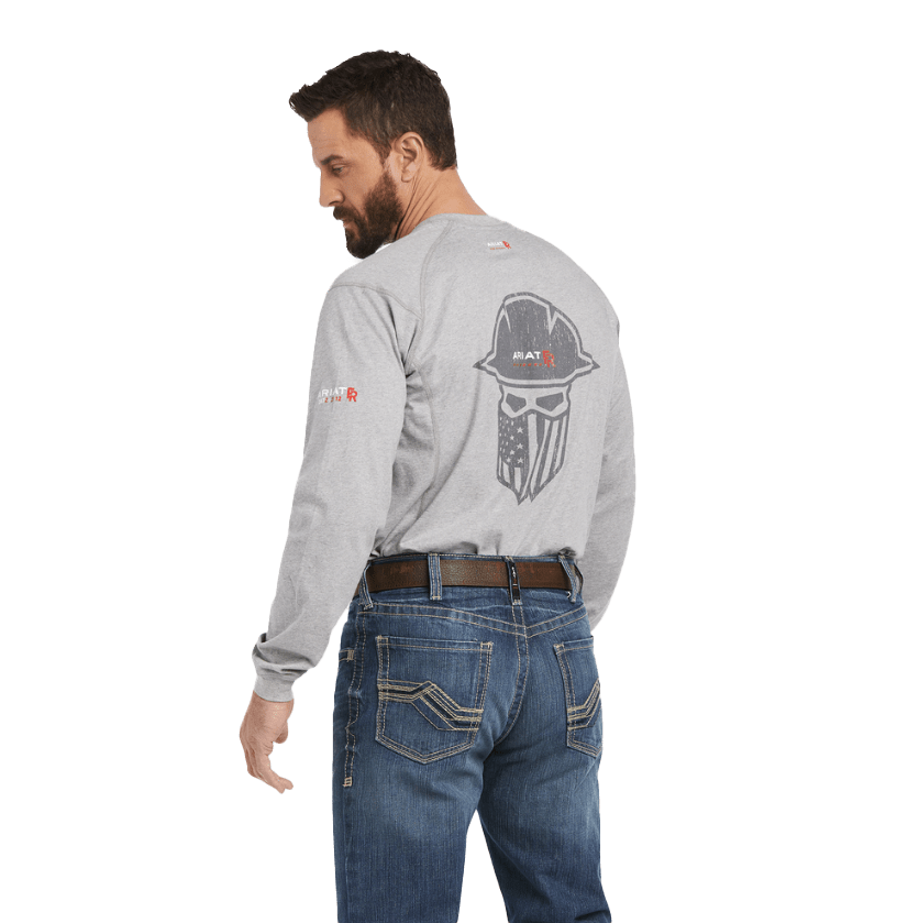 Ariat Fire Full Cover Graphic Long-sleeve T-shirt