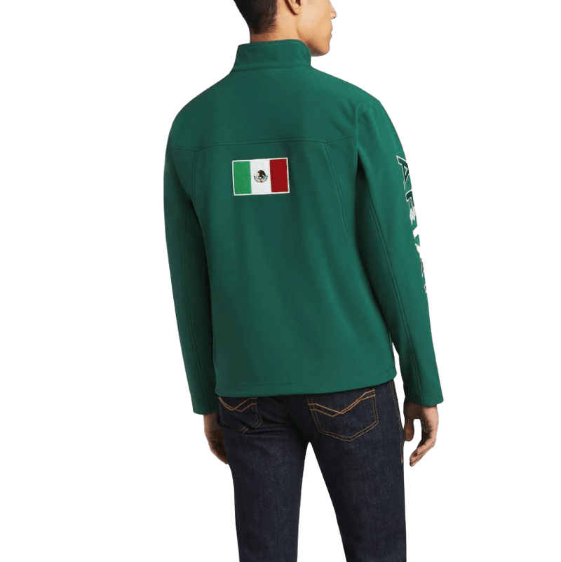 Ariat Men's Mexico New Team Verde Softshell Jacket