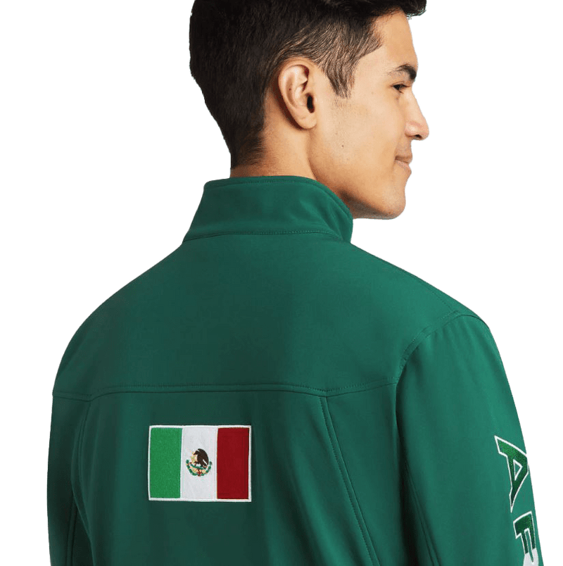 Ariat Men's Mexico New Team Verde Softshell Jacket