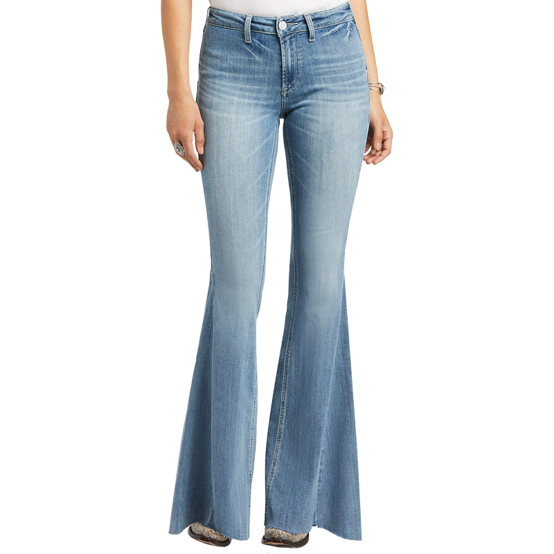 Shop the Alondra Flare Leg Jeans: High-Rise, Western Style, Flattering Fit