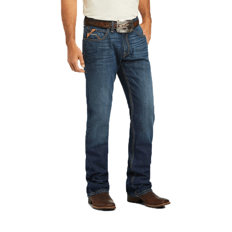 Ariat Men's M2 Relaxed Kerwin Bootcut Blue Jeans