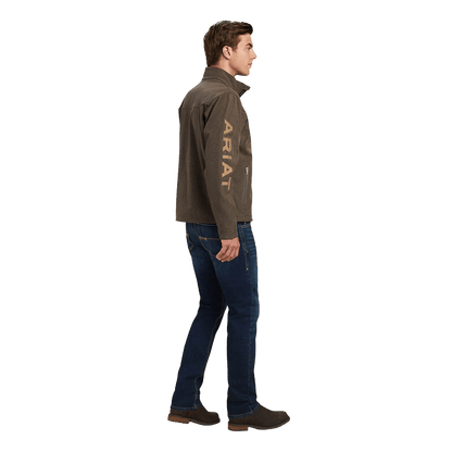 Ariat Men's New Team Banyan Bark Heather Softshell Jacket