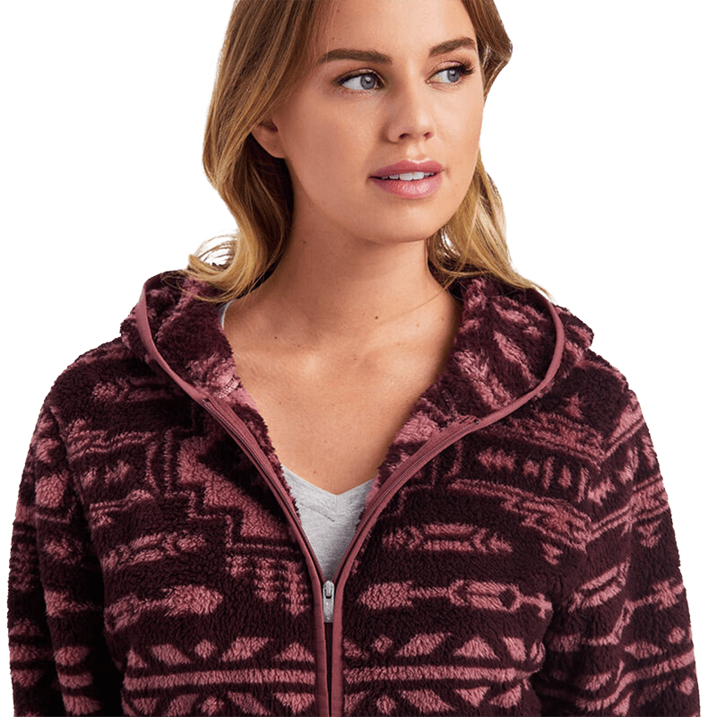 Ariat Women's Real Barber Pullover Maroon Hoodie
