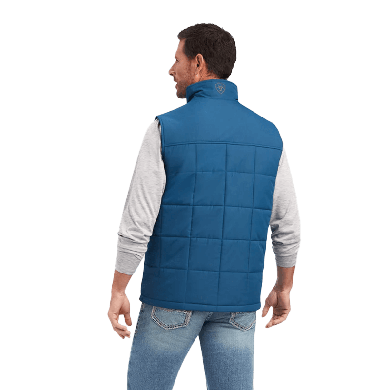Ariat Men's Crius Concealed Carry Majolica Blue Vest