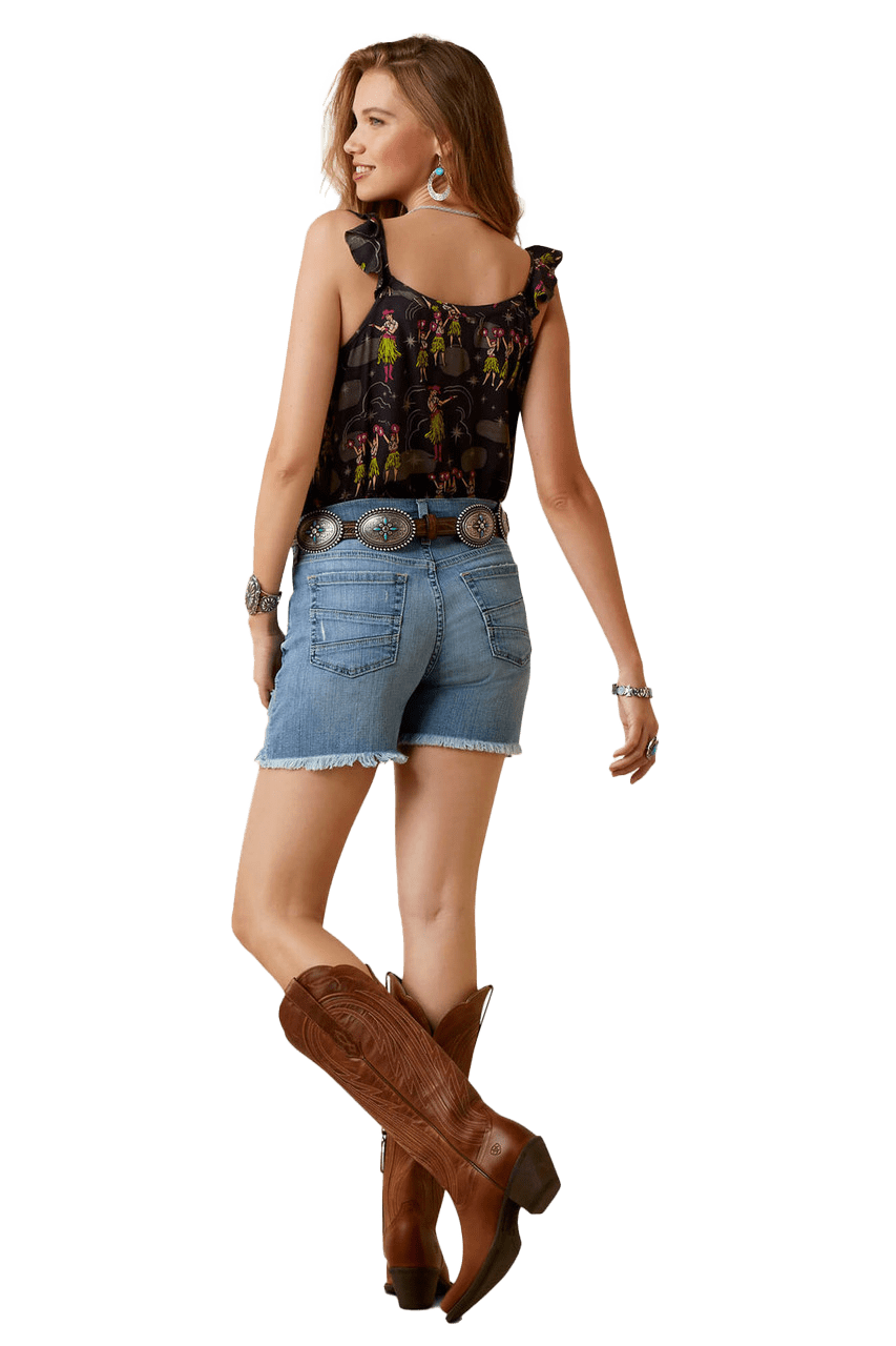 Ariat Women's Stephanie Blue Shorts